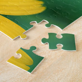 イエローフラワー/ビーパズル ジグソーパズル (側面)