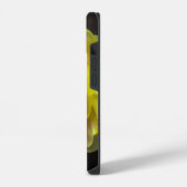 イエローフラワー フローラル iPhoneケース iPhone 14ケース (左側面)