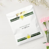 イエローフランギパニプルメリア結婚ズ フェイバーバッグ (封をした状態)