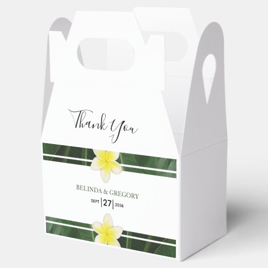 イエローフランギパニプルメリア結婚ズ フェイバーボックス (オープン)