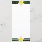 イエローフランギパニプルメリア メニュー (裏面)