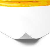 イエローフロッグデジタルプリント | Frog Wallプリント ポスター (角)