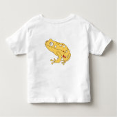 イエローフロッグ漫画 トドラーTシャツ (裏面)