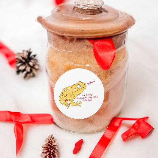 イエローフロッグ漫画 ラウンドシール