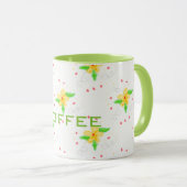 イエローフローラコーヒーマグ マグカップ (正面右)