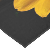 イエローフローラブラックアイドスーザンフラワーズテーブルクロス テーブルクロス (アングル)