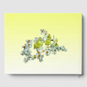 イエローフローラ結婚ズゲストブック ゲストブック (裏面)