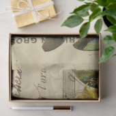 イエローフローラ蝶エフエマデクページシート 薄葉紙 (ギフト)