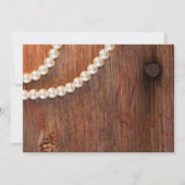 イエローフローラ&バーンウッドカントリーブライダルシャワー 招待状 (裏面)