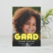 イエローブライトフォトグラードスクール 案内状 (スタンド正面)