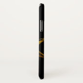 イエローブラウン白フラクタルローズ Case-Mate iPhoneケース (裏面/右)
