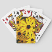 イエローブラックアイドササンズフローラ トランプ (裏面)