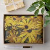 イエローブラックアイドササンズフローラ 薄葉紙 (ギフト)