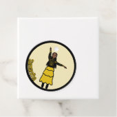 イエローブラックティアド・ダンサー#1 フェイバータグ (インサイチュ)