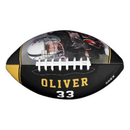 イエローブラックプレイヤーの名前番号写真 アメリカンフットボール