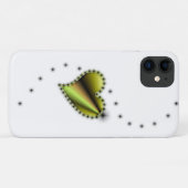 イエローブラックレインボーハート(星あり) Case-Mate iPhoneケース (裏面(横))