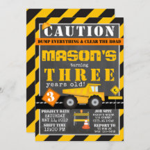 イエローブラック建築ゾーンダンプトラックパーティー