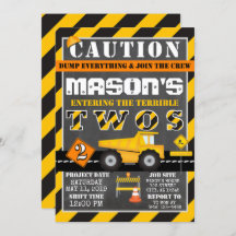 イエローブラック建築ゾーンダンプトラックパーティー