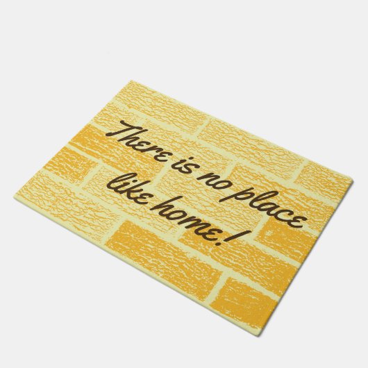 イエローブリックロードウィザードのオズノベルティ ドアマット (アングル)