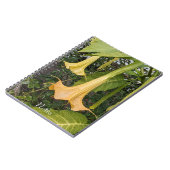 イエローブルマンシア開花フローラ ノートブック (左側)