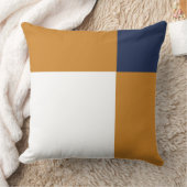 イエローブルーとパール クッション (ブランケット)