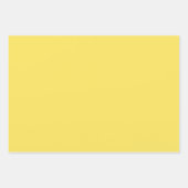 イエローブルーピンクワイルドフラワーフィールド2025 ラッピングペーパーシート (正面3)