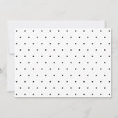 イエローブルーフローラレモンブライダルシャワー招待 招待状 (裏面)