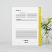 イエローブレックファースト両面レシピページ (スタンド正面)