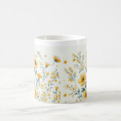 イエローブロッサムエレガンス – フローラコーヒーマグ コーヒーマグカップ (中央)