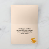 イエロー🐰ブンニーズ民俗付きTouchカスタム文字 カード (内部)