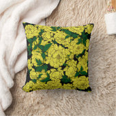 イエロープニー クッション (ブランケット)