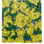 イエロープニー シャワーカーテン (正面)