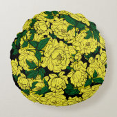 イエロープニー ラウンドクッション (正面)