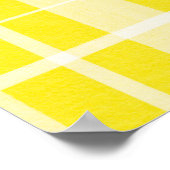 イエロープライカスタムドベビー名子供部屋プリントポスター ポスター (角)