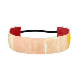 イエロープライド桃 アスレチックヘッドバンド