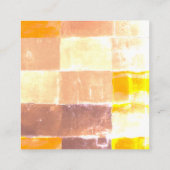 イエロープライド桃 スクエア名刺 (裏面)