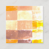 イエロープライド桃 スクエア名刺 (正面)