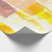 イエロープライド桃 ラッピングペーパー (角)