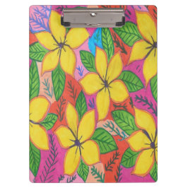 イエロープルメリアズガーデン クリップボード