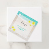 イエロープルメリアフランギパニトロピカルビーチ結婚式 フェイバータグ (インサイチュ)