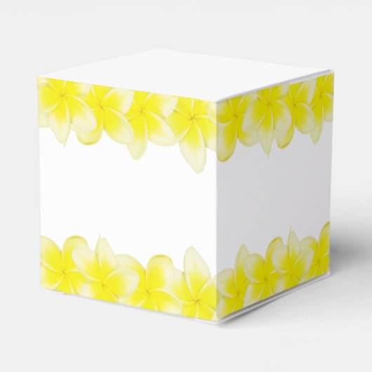 イエロープルメリアフランギ結婚パニ フェイバーボックス (裏面サイド)