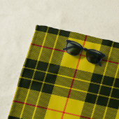 イエロープレイドタータンチェック ビーチタオル (インサイチュ)