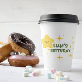 イエロープレイフルスターキッズパーティー紙カップ 紙コップ