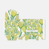 イエロープロテアオリジナルフローラデザイン フェイバーボックス (折り畳みなし)