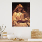 イエローヘアポスター付きフレデリック・レイトン・メイド ポスター (キッチン)