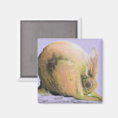 イエローヘア マグネット (正面/裏面)