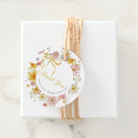 イエローベビーイン開花ボウサンキュー フェイバータグ (インサイチュ)