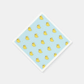 イエローベビーダックダッキー(アヒルちゃん)シャワーパーティーナプキン スタンダードカクテルナプキン (角)