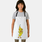 イエローベルキャップ付きアヒル エプロン (インサイチュ)
