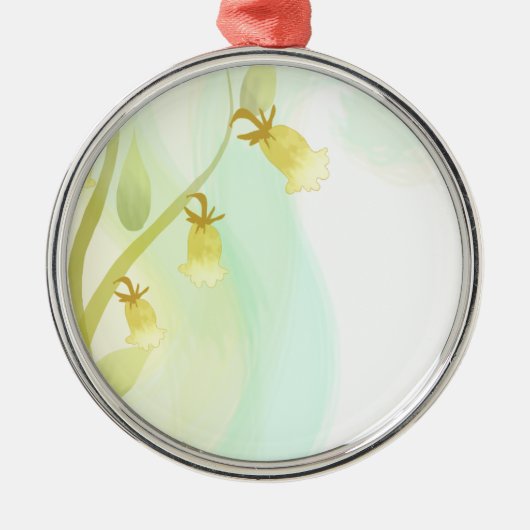 イエローベル水彩洗剤 メタルオーナメント (正面)